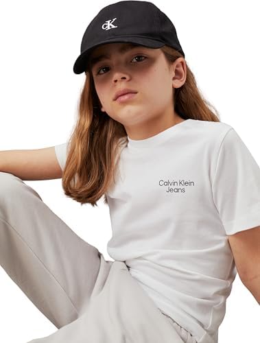 Jeans Monogram Baseball Cap, Casquette Mixte Enfant, CK Black,