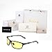 Mens HD Glasses for Driving at Night Fishing Outdoor Anti Glare Polarized Sunglasses