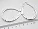 Foreverstore 925 Sterling Silver hoop Earrings Eardrop for Women Girls Fashion Jewelry