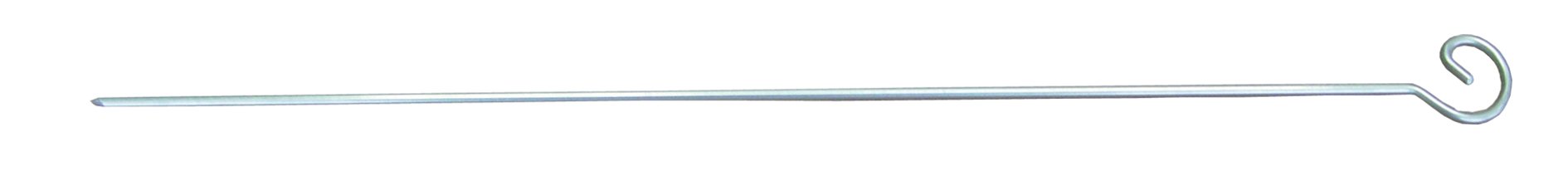 Imex The Fox 60635 – Stainless Steel Barbecue Skewer, 350 x 3 mm, Black