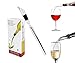 VIPITH 4-in-1 Stainless Steel Wine Chiller with Air Aerator and Pourer for Red Wine, Champagne, Merlot and Prosecco