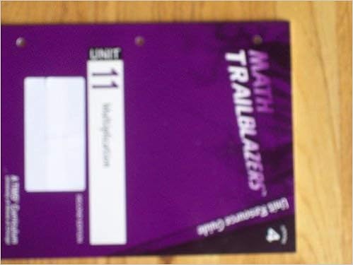 Amazon Com Math Trailblazers Grade 4 Unit 11 Resource Guide 9780787286040 Tims Project Inc Books