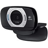 Logitech HD Laptop Webcam C615 with Fold-and-Go Design, 360-Degree Swivel, 1080p Camera