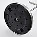 KES SUS304 Stainless Steel Bathroom Lavatory Pedestal Toilet Paper Holder and Dispenser Free Standing, Brushed, BPH280S1-2