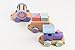 One Earth Toys Wooden Train with Stacking Blocks & Moving Wheels by, Toddler Educational Toy for Boys & Girls |Eco-Friendly Wood| Improves Motor Skills, Imaginative Play & Coordination, 2 Years Old