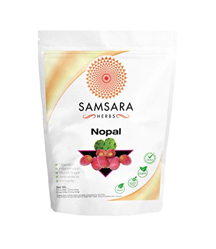 Organic Nopal Powder - Pure chemical free USDA certified (2oz / 57g) - Digestion, Detox, Weight Loss