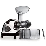 Kuvings BPA-Free NJE-3570U Masticating Slow Juicer, Chrome