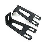 GS Power 20 Inch (19 to 21") Straight LED Light Bar Bumper Recess Hidden Mount Bracket | Compatible with Dodge Ram 2003 - 2018 Model 2500 & 3500