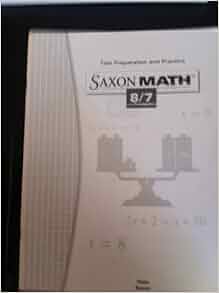 Lectures for Saxon Math 8/7 w/ Pre-Algebra, 3rd Ed - DIVE into Math and Science saxon math 8/7 pdf download