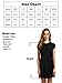 Romwe Women's Short Sleeve Shirt Casual Swing Dress Black S