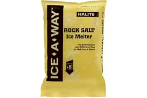 North American Salt 49100 De-Icing Rock Salt, 50-Lbs. Ice Melter
