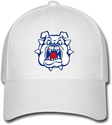 Fresno State Bulldogs Logo 2016 Opeeda Adjustable Baseball Caps White For Men/Women