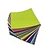 flic-flac 54pcs Felt Fabric Sheet Assorted Color Felt Pack DIY Craft Squares Nonwoven (30cm*30cm)