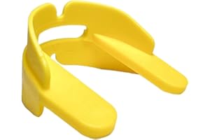 ORTHO TECHNOLOGY Ultra-Guard All Sport Mouthguard; Specially Designed for Athletes with Braces. Double Protection for Both Upper and Lower Teeth (Yellow)