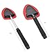 AutoEC Windshield Cleaning Tool, Car Cleaner Tool with Inside Extendable Handle, Window Cleaner Brush Kit Auto Glass Wiper for Windshield with 2 Microfiber Towel Pads Home Windows, Trucks, SUV & RV