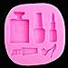 SaSa Design Perfume Nail Polish Lipstick High heel Fondant Cake Mold Chocolate Mold Candy Cake Decoration Mold (Perfume Mold)