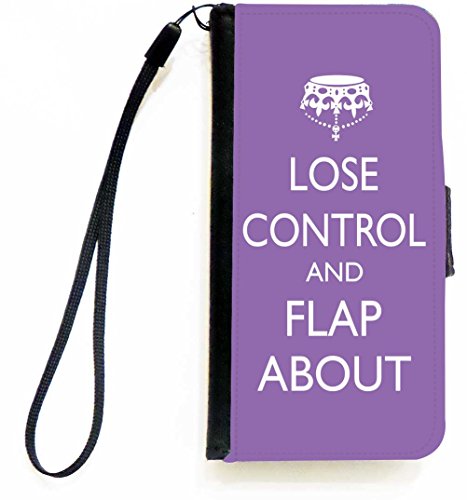 Rikki Knight Lose Control and Flap About SM Violet Color Flip Wallet iPhoneCase…