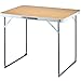 FUNDANGO Folding Camping Table Lightweight Portable Picnic Tables with Carry Handle, 31.5X26.8X23.6 Inches, Steel Frame, 7.5lbsthumb 1