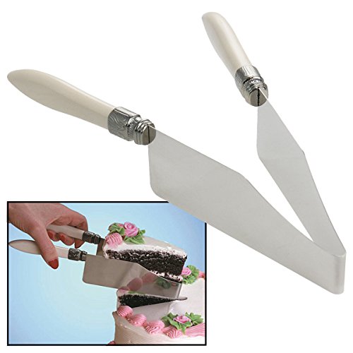 Debbie Meyer's Kake Kut’r Cake & Pie Slicer Cutter Stainless Steel White Handle Pricepulse