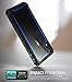 i-Blason Ares Case for iPhone XR 2018, Full-Body Rugged Clear Bumper Case with Built-in Screen Protector (Blue)