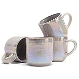 Grey Glossy Rainbow Reactive Glaze 17 ounce