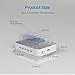 Multi Device Charging Station MSTJRY 5 Port USB Charger Station Dock for Apple iPhone ipad Android devices(White, 4 Lightning & 1 Micro USB Cables &1 Type-C Included)