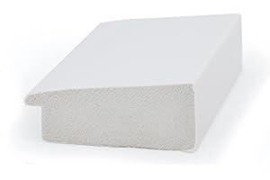 FRAME MY TV Deco TV Frames - Gloss White Smart Frame Compatible ONLY with Samsung The Frame TV (3”, Color Chip)