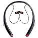 Bluetooth Headphones, LBell V4.0 Wireless Magnetic Bluetooth Headset In Ear Stereo Sweatproof Neckband Bluetooth Earbuds with HD&Mic Noise Canceling Wireless Earpiece for Gym Sports (Black 1)