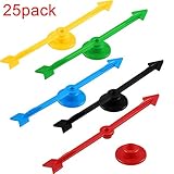 4 Inch Arrow Spinners Plastic Arrow Spinner in 5