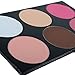 Goege 6 Color Makeup Cosmetic Contour and Blush Palette