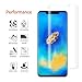 NI-SHEN [2Pack] Compatible for Tempered Glass Screen Protector Huawei Mate 20 Pro,[Case Friendly] Screen Protector Compatible for Mate 20 Pro 6.39