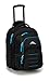 High Sierra Ultimate Access 2.0 Carry-On Wheeled Backpack, Black/Blue Print, One Size
