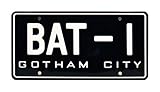 Celebrity Machines Batman | BAT-1 | Metal Stamped Standard USA Size Vanity License Plate