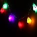 Halloween String Lights, YUNLIGHTS 14.7ft 40 LED Waterproof Ghost Light with 8 Modes, Battery Powered, Multicolor