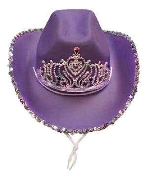 Parris Cowgirl Hat in Purple Clothing