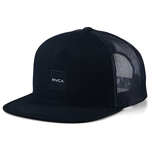 RVCA Men's Transfer II Trucker HAT, Black, One Size