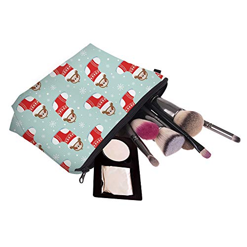 Cosmetic Bag for Women, Makeup Bag Waterproof Travel Organizer Fashion Cute Gifts Present for Women Girl(Stocking Sloth) 5 Cosmetic Bag for Women, Makeup Bag Waterproof Travel Organizer Fashion Cute Gifts Present for Women Girl(Stocking Sloth)