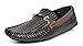 Bruno MARC MODA ITALY HUGH-02 Men's Weaved Casual Driving Loafers Slip On Moc toe Moccasins Shoes