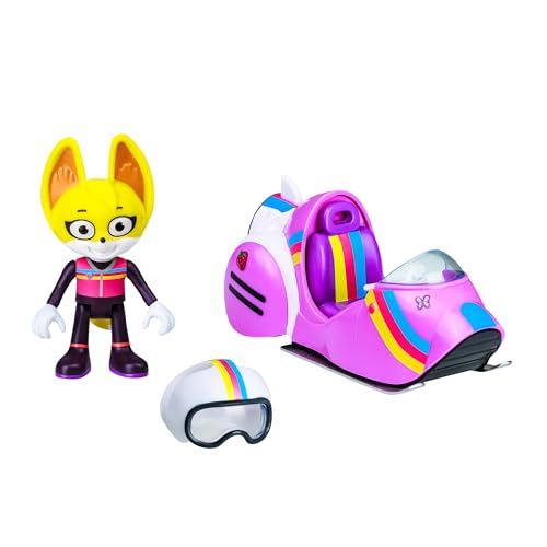 BANDAI - Wilde Ermittlungen – Jetski Gelaendewagen mit Einer Figur Set Casey – Fahrzeug fuer Kinder Serie Creature Cases – Jetski Set + Figur – Water Cycle – Spielzeug fuer Kinder ab 3 Jahren – PMCC9011