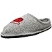 Haflinger Women's Kitty Slipper,Light Grey,39 M EU / 8 B(M)