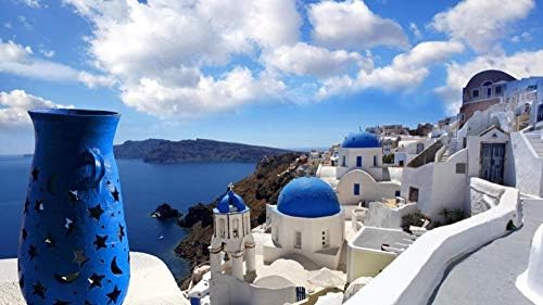 Jigsaw Puzzles For Adults Diy Ideal View From Santorini 1000 Piece Jigsaws For Kid Friend