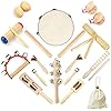 Ulifeme-Musical-Instruments-Wooden-Percussion-Instruments-for-baby-Kids-and-Toddler-Childrens-23pcs-Pure-Wood-Toys-Set-Premium-Percussion-Rhythm-Kit-Girls-Boys-Gift-Pure-Cotton-Bag-Packed Ulifeme Musical Instruments, Wooden Percussion Instruments for baby, Kids and Toddler, Children's 23pcs Pure Wood Toys…