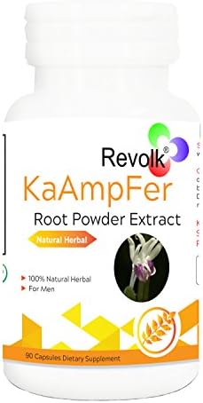Revolk Natural Herbal KaAmpFer 90C-aps Root For Men Ex_Tract