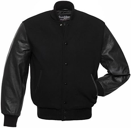 G GAME SPORTSWEAR America's Finest Varsity Jacket, Genuine Leather