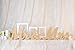Huihuiyang Vintage Style Wooden Mr & Mrs Letters Sign DIY Decor for Wedding Decoration Table Decor Wedding