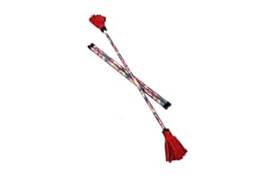 Z-Stix Made to Order Handmade Juggling Sticks-Flower Sticks-Devil Sticks (Mosquito 22''Tie Dye)