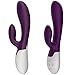 KAMA AMA Heated G-spot Vibrator - Vagina and Clitoris Stimulation Rabbit Massager – Waterproof & Rechargeable - Powerful Dual Motors - Best for Women or Couples – Purple (Ships Discreetly)