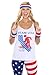 Tipsy Elves American Flag USA Sweatbands (2-Pack)