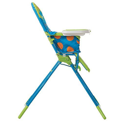 Cosco Simple Fold Deluxe High Chair with 3Position Tray (Monster Syd