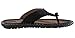 Norocos Men's Classical Comfortable Flip Flops Rubber Slippers Casual Leather Sandals